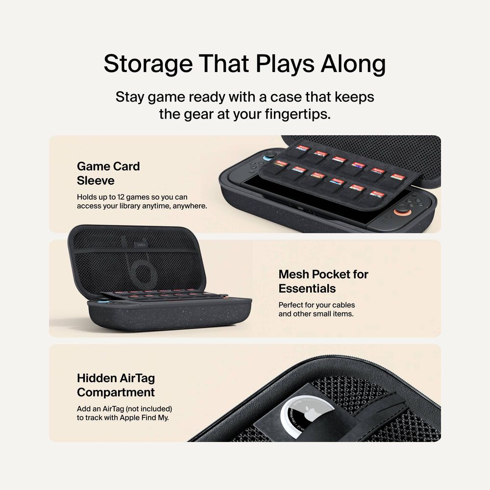 Charging Case for Nintendo Switch 2, Charcoal, hi-res