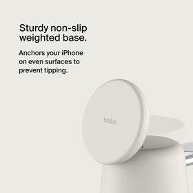 2-in-1 Wireless Charging Dock with MagSafe 15W, Sand, hi-res