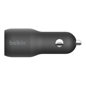 Dual Car Charger with PPS 37W, Black, hi-res