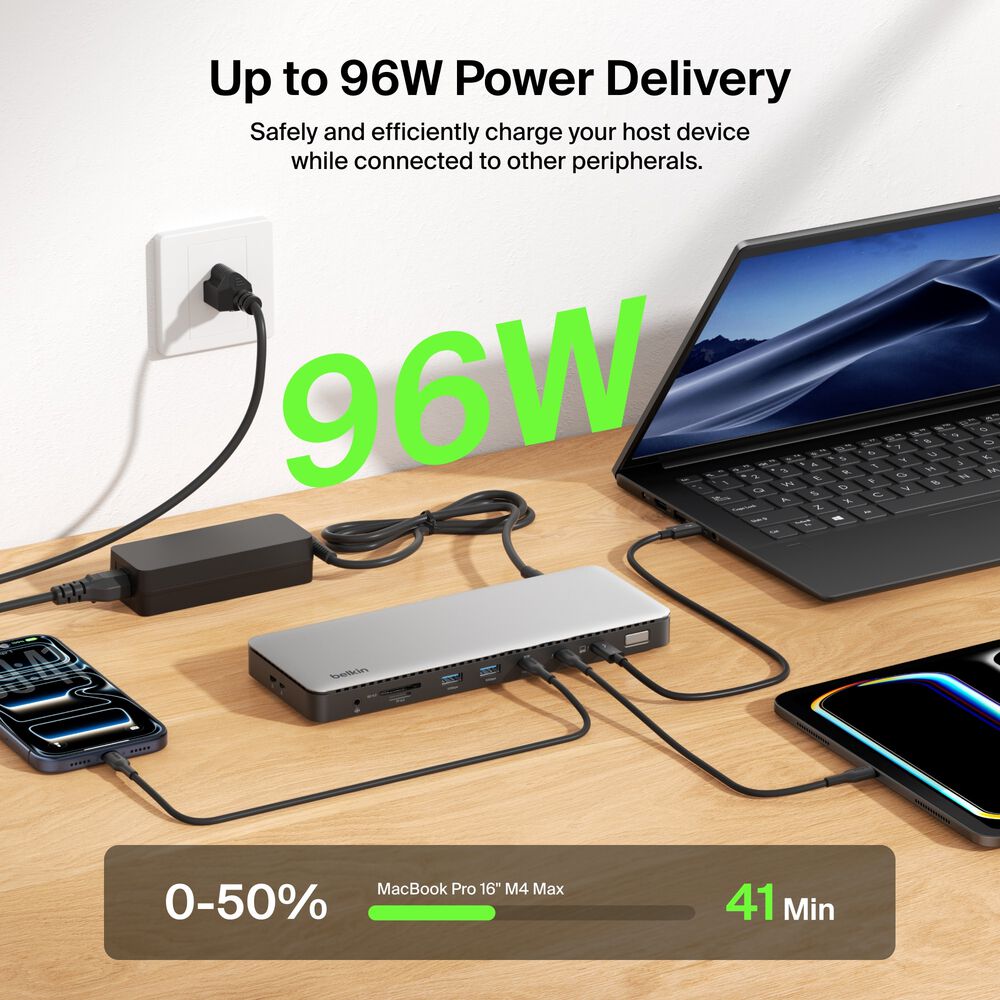 Thunderbolt 4 Dock, Gray, hi-res