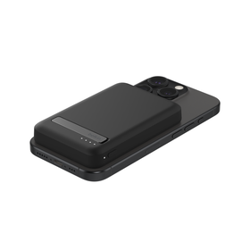 Magnetic Power Bank with Qi2 15W 5K, Black, hi-res
