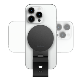 Soporte MagSafe para el iPhone en monitores de Belkin, análisis:  versatilidad en videollamadas con cualquier monitor