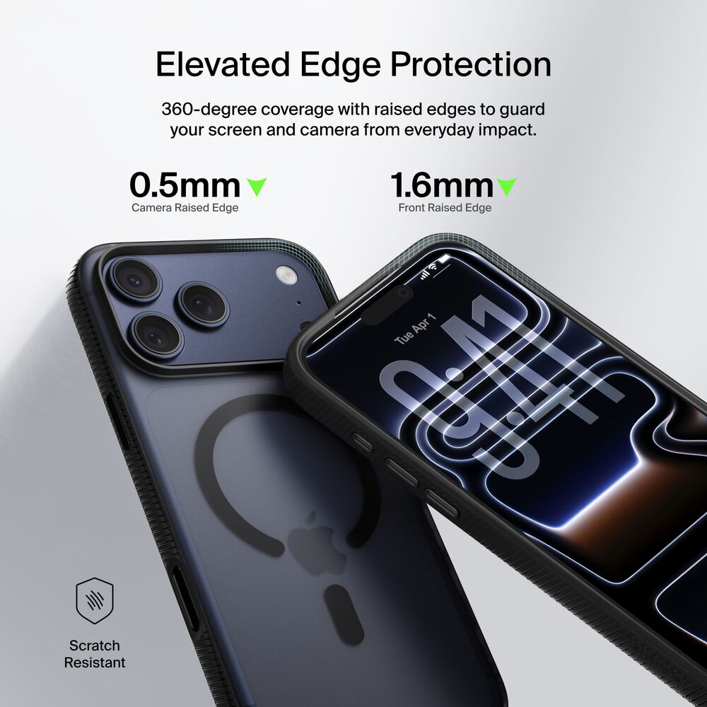 Grip Series Case for iPhone 17 Pro Max, Black, hi-res