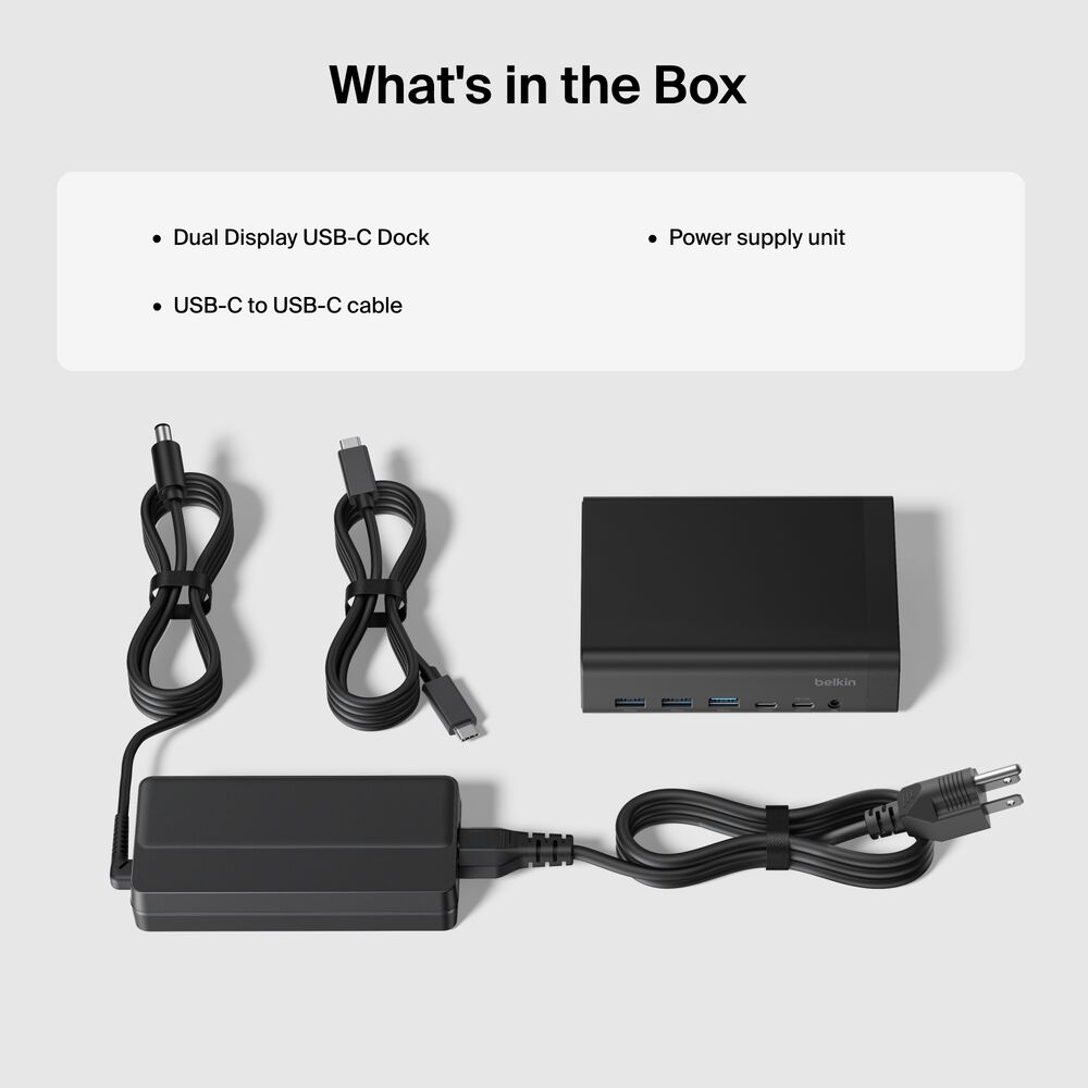 12-Port Dual Display USB-C Dock, , hi-res