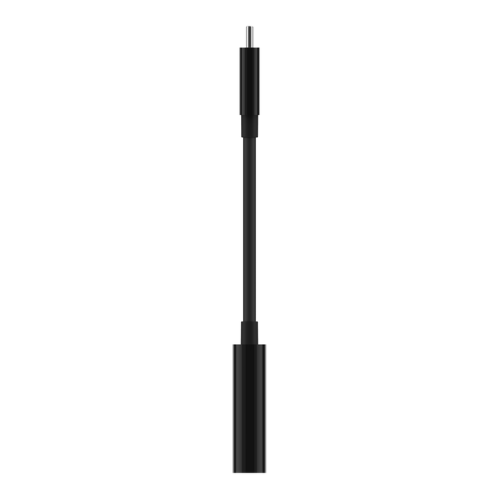 USB-C Audio + Charge Adapter, Black, hi-res