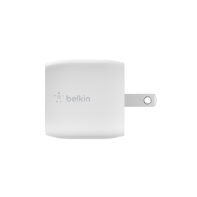 Chargeur mural USB-C GaN 30 W + câble USB-C, Blanc, hi-res