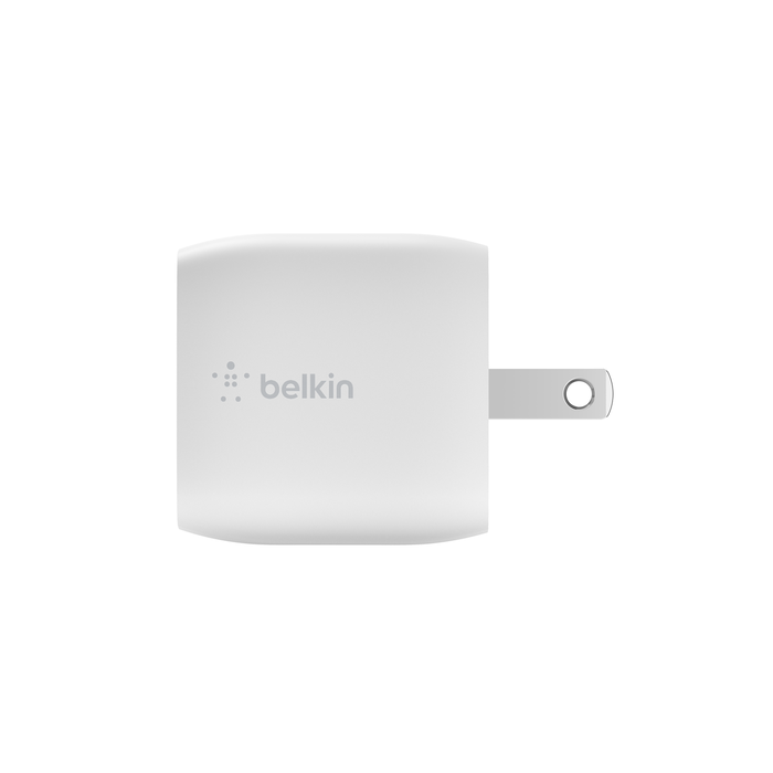Chargeur mural USB-C GaN 30 W + câble USB-C, Blanc, hi-res