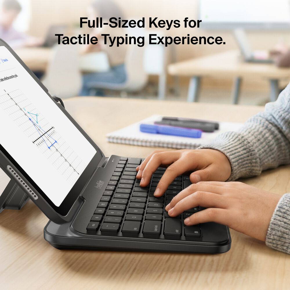 USB-C Keyboard with Stand for iPad, , hi-res