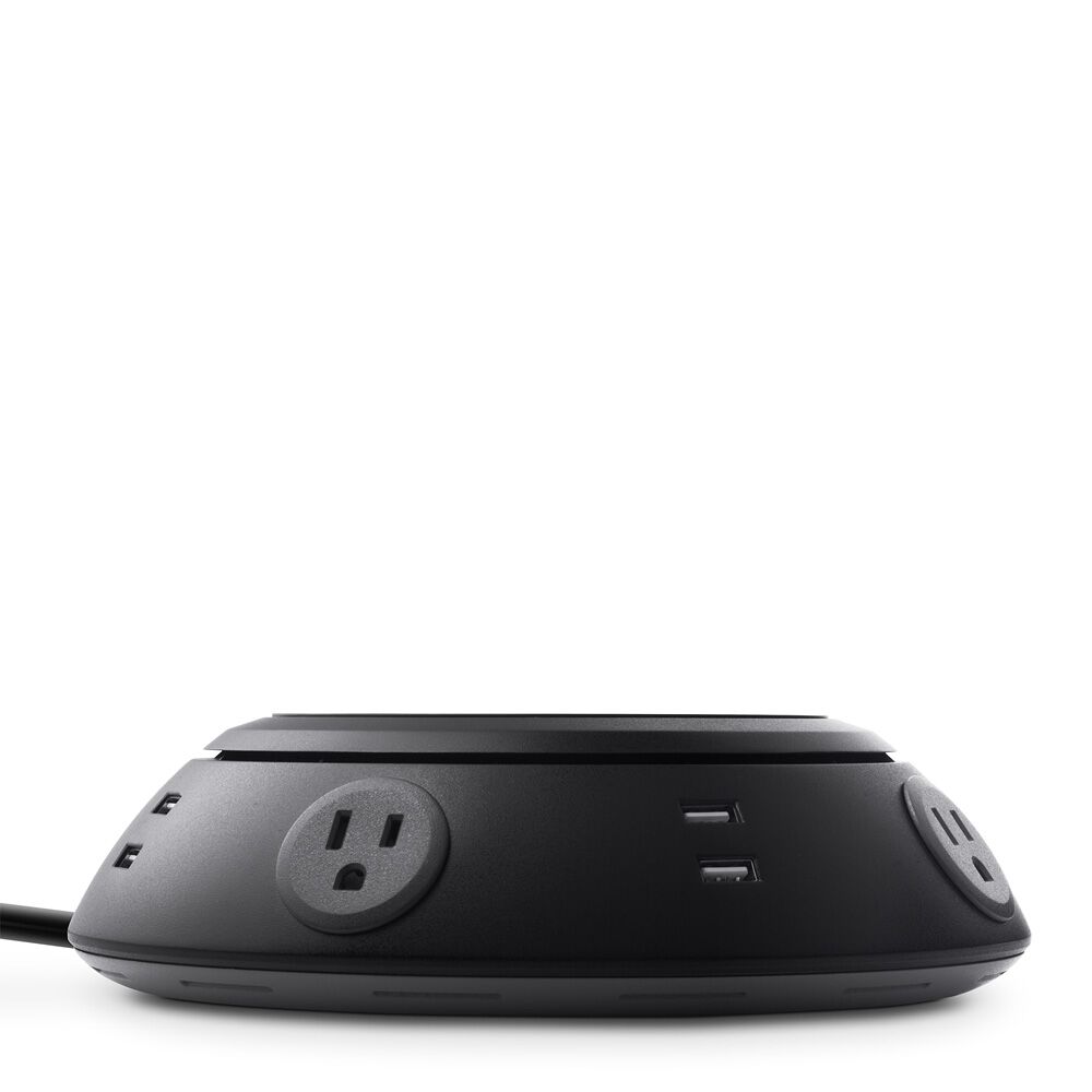 Meeting Room Power Center, Black, hi-res