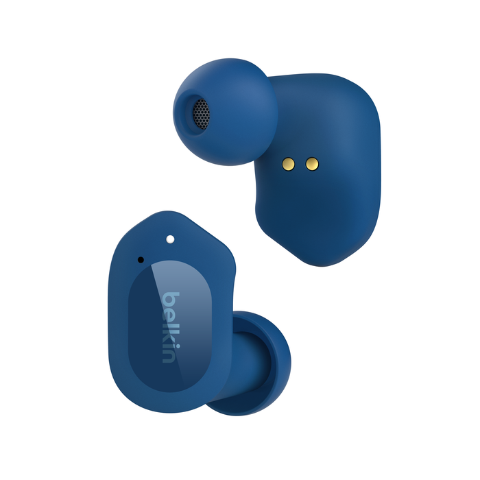 Écouteurs sans fil True Wireless, bleu, hi-res