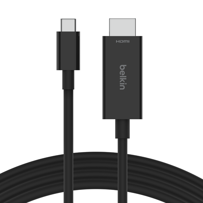 onn. 6 USB-C to HDMI Adapter, Black, 4K Resolution, Gaming Setup