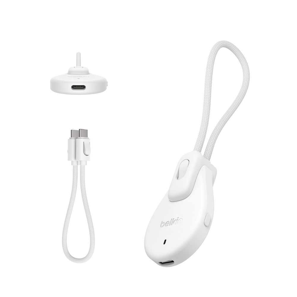 Loop Cable Tag, White, hi-res