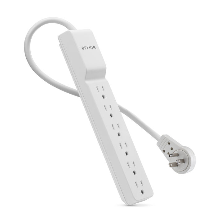 6 Outlet Home/Office Surge Protector, , hi-res