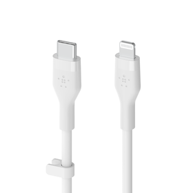 Câble en silicone USB-C vers Lightning doux au toucher