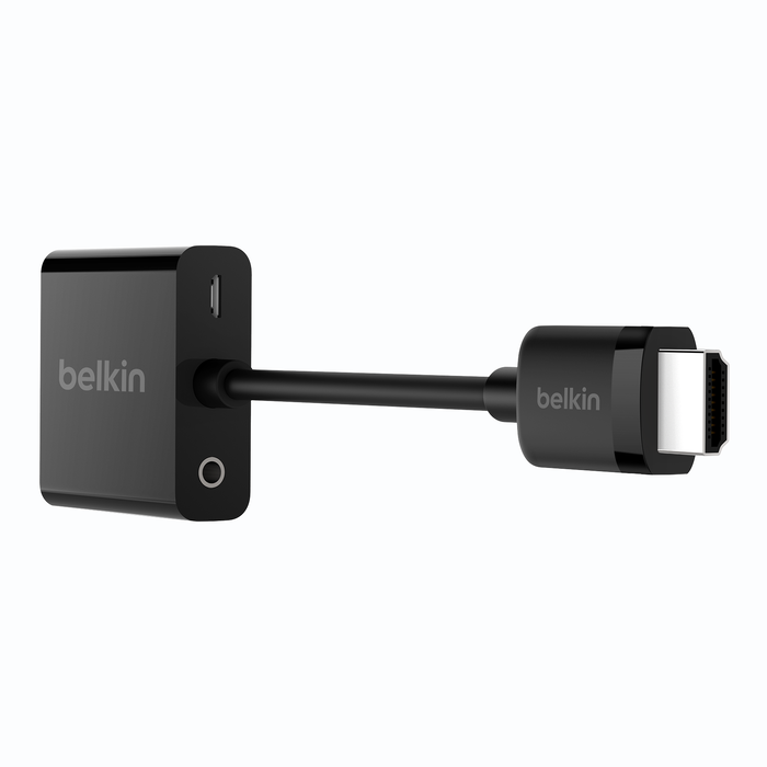HDMI to VGA + 3.5mm Audio Adapter, M/F, 1080p, , hi-res