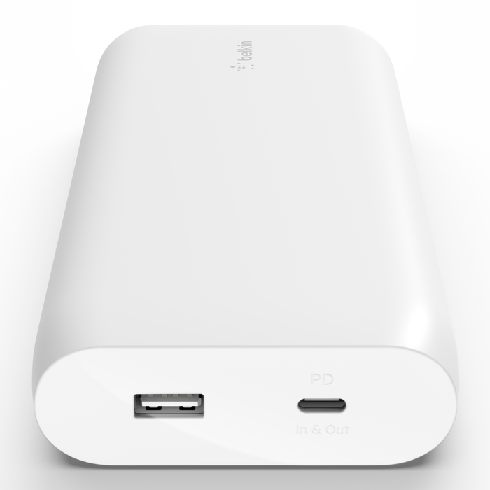 Chargeur portable USB-C de Belkin 20,000 mAh, 20k Banque d