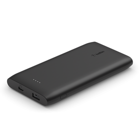 USB-C PD Power Bank 10K + USB-C Cable, Black, hi-res
