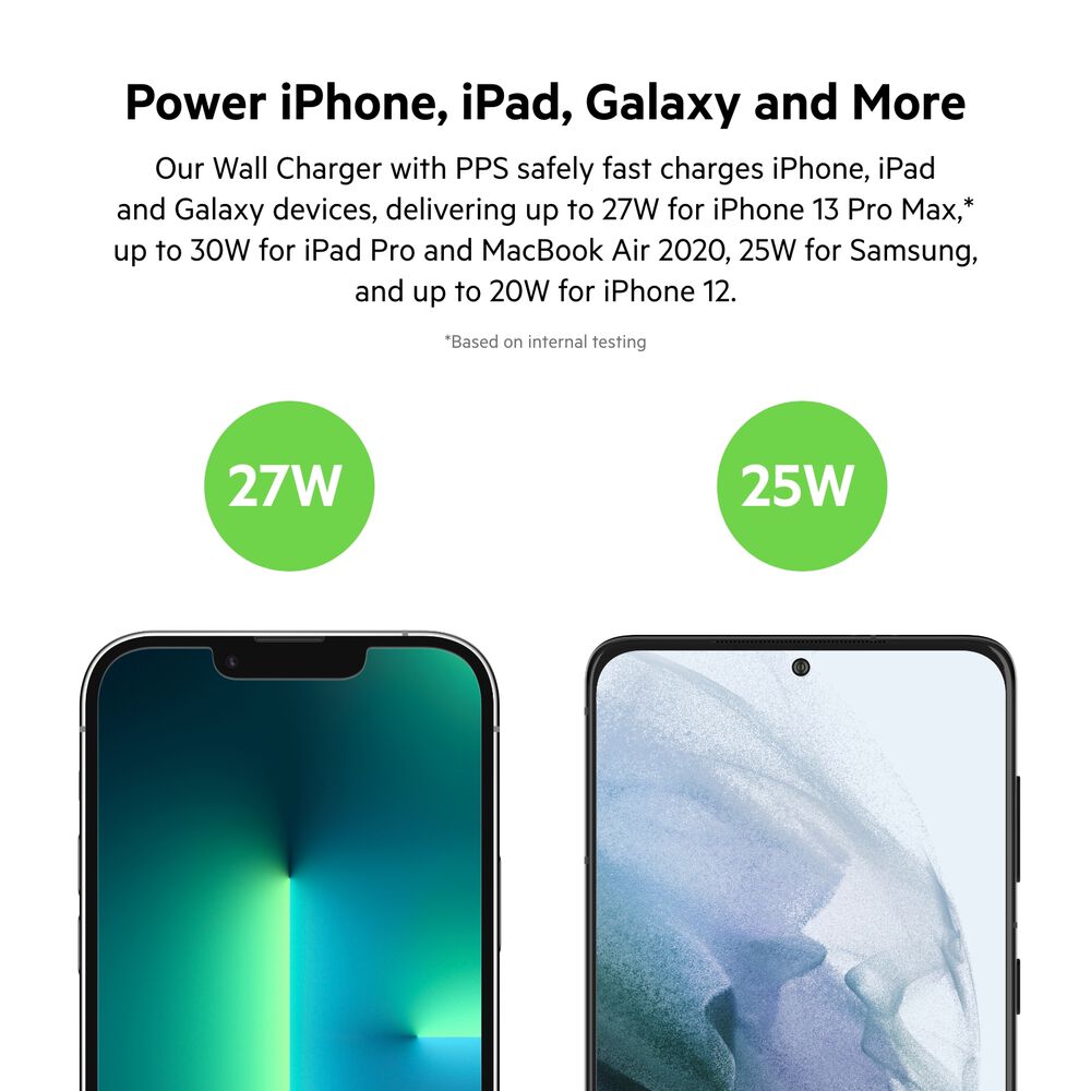 USB-C PD 3.0 PPS Wall Charger 30W, White, hi-res