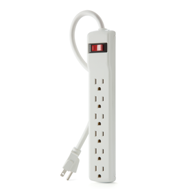 6-Outlet Surge Protector with 2 ft. Cord (2-Pack), , hi-res