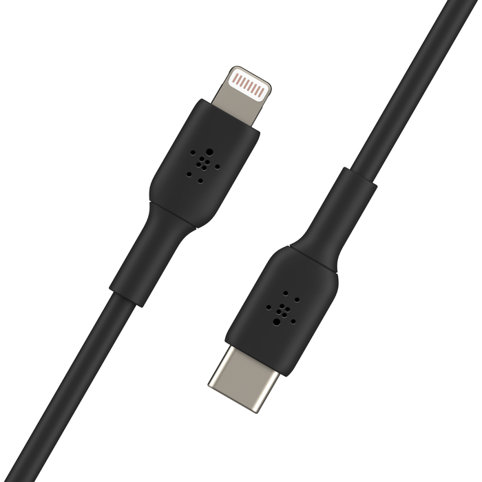 CABLE CARGADOR IPHONE APPLE LIGHTNING A USB-C 1 MTS 