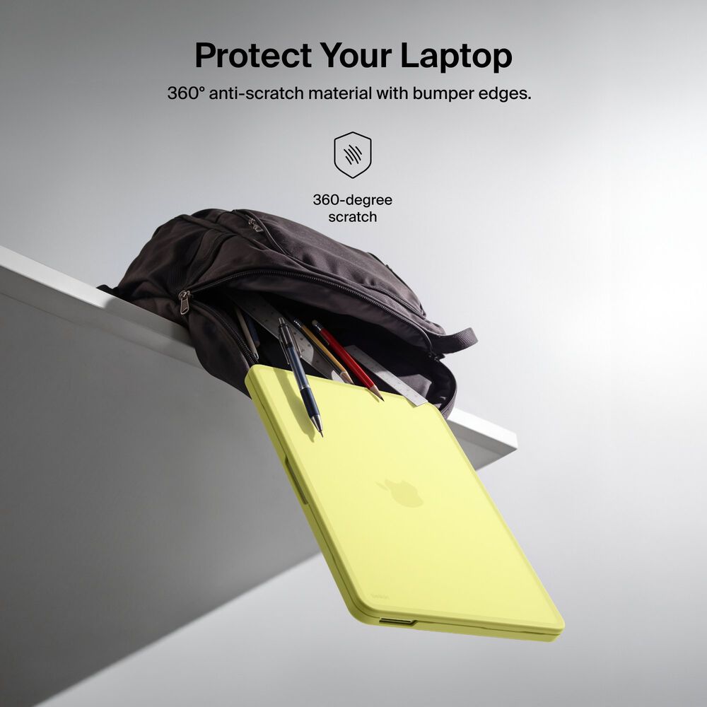 Hard Shell Case for MacBook Neo, Citrus Yellow, hi-res