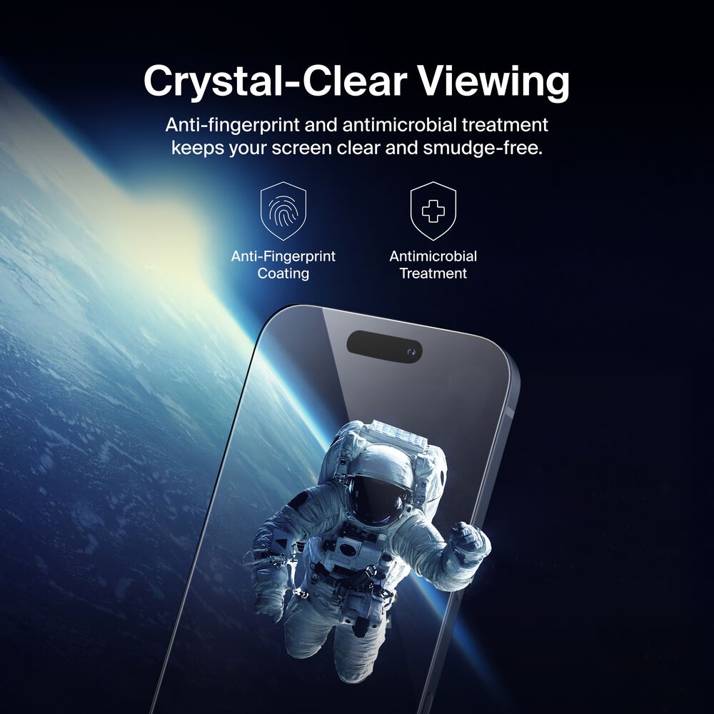 InvisiGlass Privacy Filter Screen Protector for iPhone 17 Pro Max, , hi-res