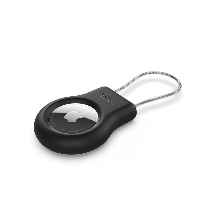 AirTag用ワイヤーケーブル付きセキュアホルダー| Belkin | Belkin JP