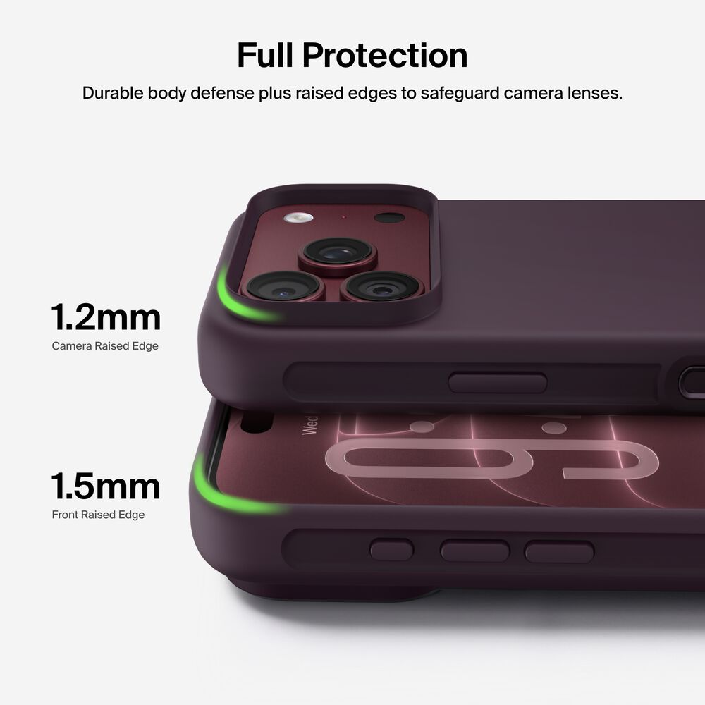 Protect Series Case for iPhone 18 Pro / iPhone 17 Pro, Burgundy, hi-res