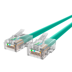 CAT6 Ethernet Patch Cable, RJ45, M/M, Green, hi-res