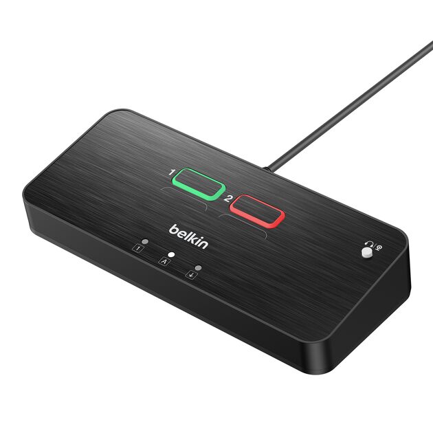 Secure KVM Remote Control, 2-Port | Belkin US