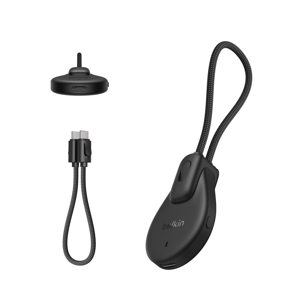 Loop Cable Tag, Black, hi-res