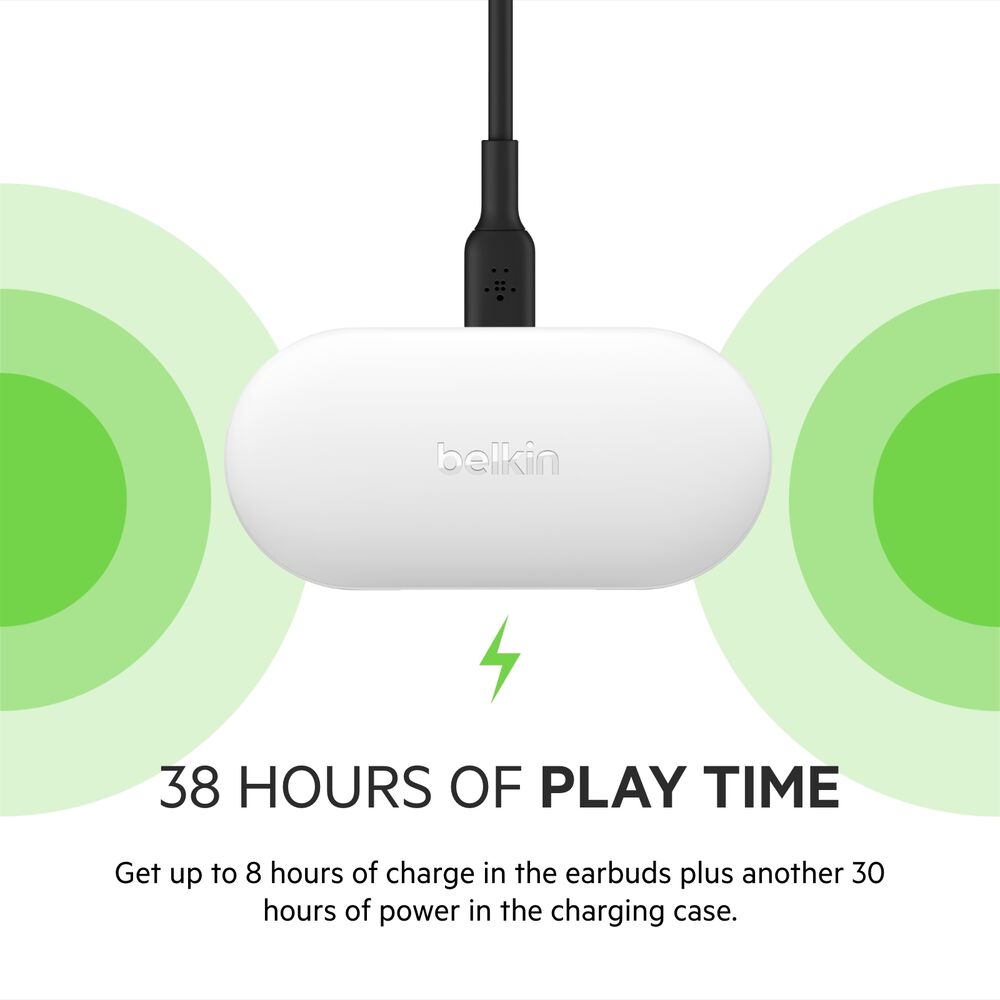 True Wireless Earbuds, White, hi-res