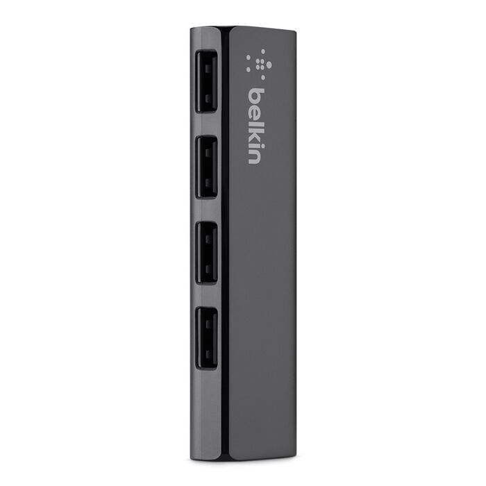 4-Port USB-A Powered Desktop Hub, USB Adapter