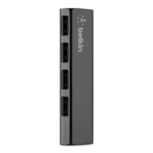 4-Port USB 2.0 Hub, Ultra-Slim Series