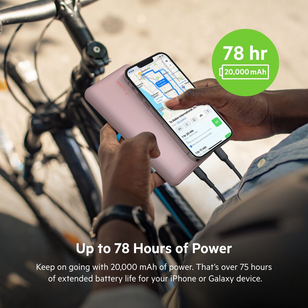 belkin boostup charge 20k usb c portable power bank