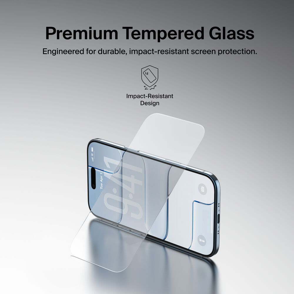 TemperedGlass Screen Protector for iPhone Air, , hi-res