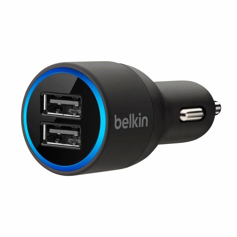 Dual Car Charger (10 Watt/2.1 Amp Per Port), , hi-res