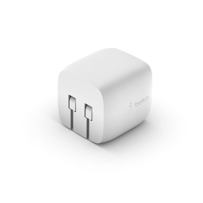 Chargeur mural USB-C 20 W BOOST↑Charge Pro de Belkin avec câble USB-C vers  Lightning (1,2 m) - Apple (FR)