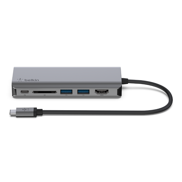 6-in-1 Multiport USB-C Adapter, USB-C Hub