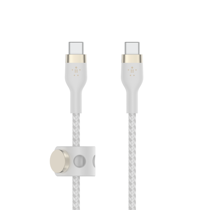 Câble USB-C vers USB-C, Blanc, hi-res