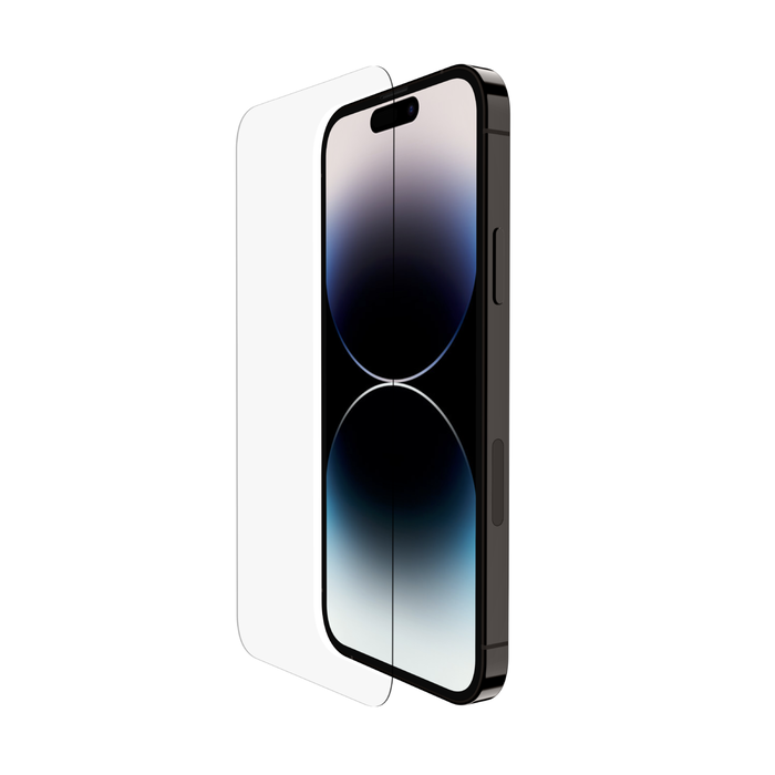 TemperedGlass Treated Screen Protector for iPhone 14 Pro, , hi-res
