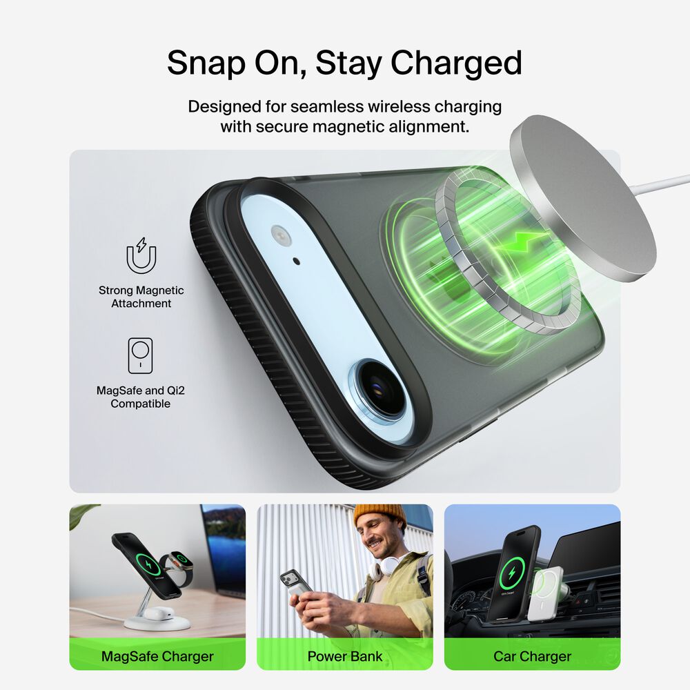 Grip Series Case for iPhone Air, Black, hi-res