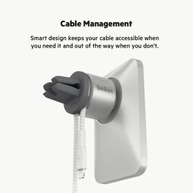 Car Vent Mount Pro with MagSafe, Silver/Black, hi-res