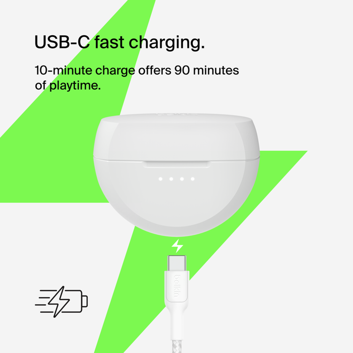 True Wireless Earbuds, White, hi-res