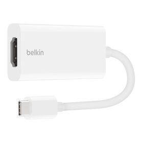USB-C to HDMI Adapter (supports Dolby Vision), White, hi-res