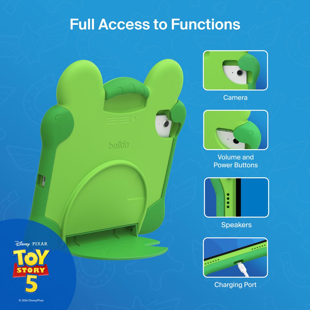 Disney Toy Story 5 Lilypad Case for iPad 10th and 11th Gen, Green, hi-res