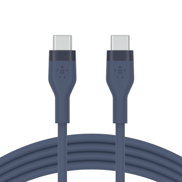 USB-C/USB-C-kabel, Blauw, hi-res