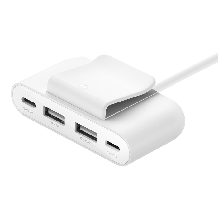 4-Port USB Power Extender , White, hi-res