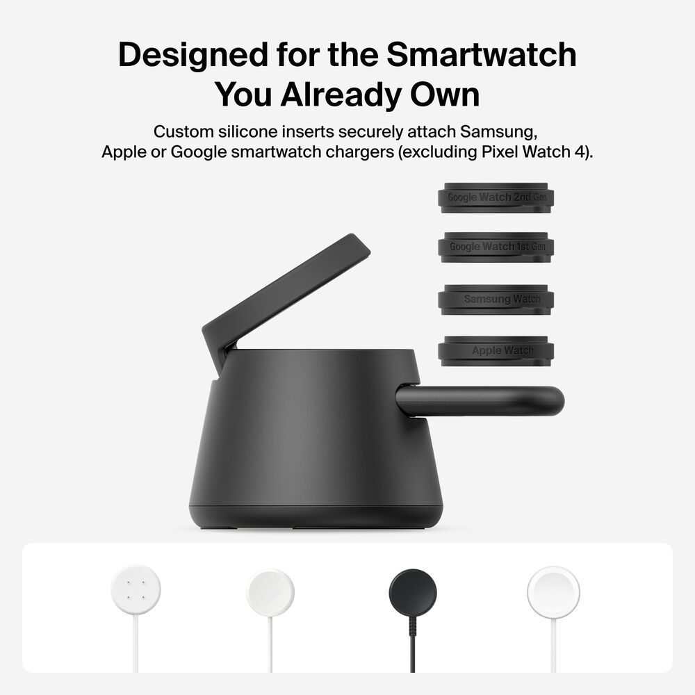 Modular Charging Dock with Qi2 25W, Black, hi-res