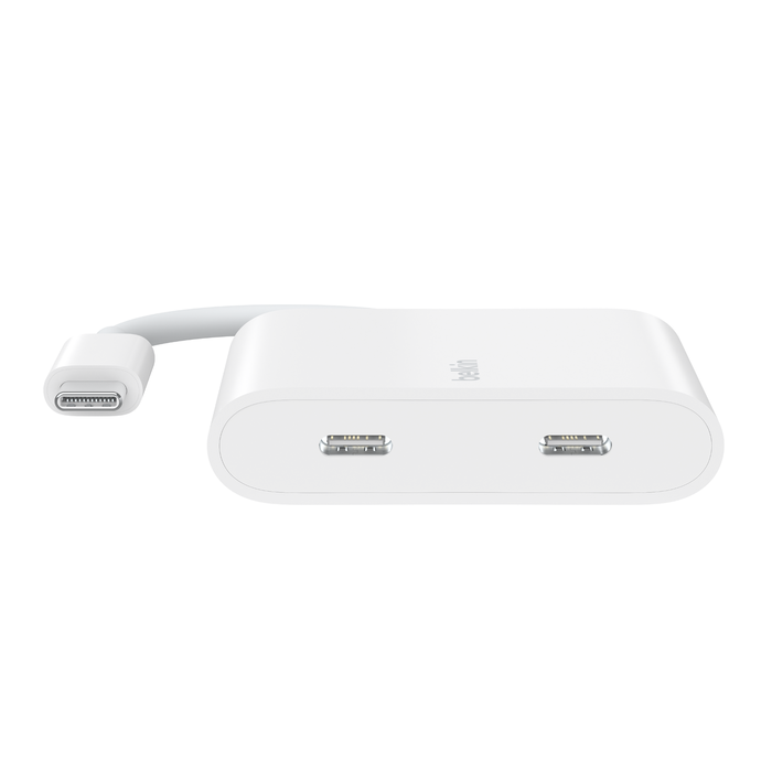 Adaptateur USB-C données + recharge, Blanc, hi-res